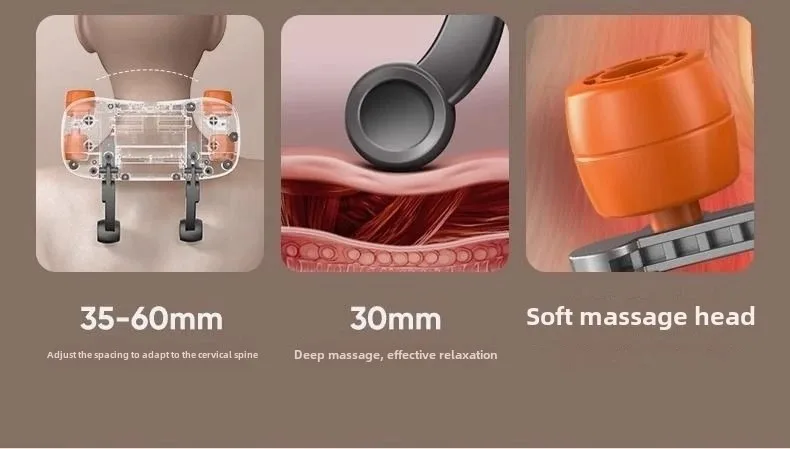 Trapezius Electric Neck Massage Pillow For Elderly