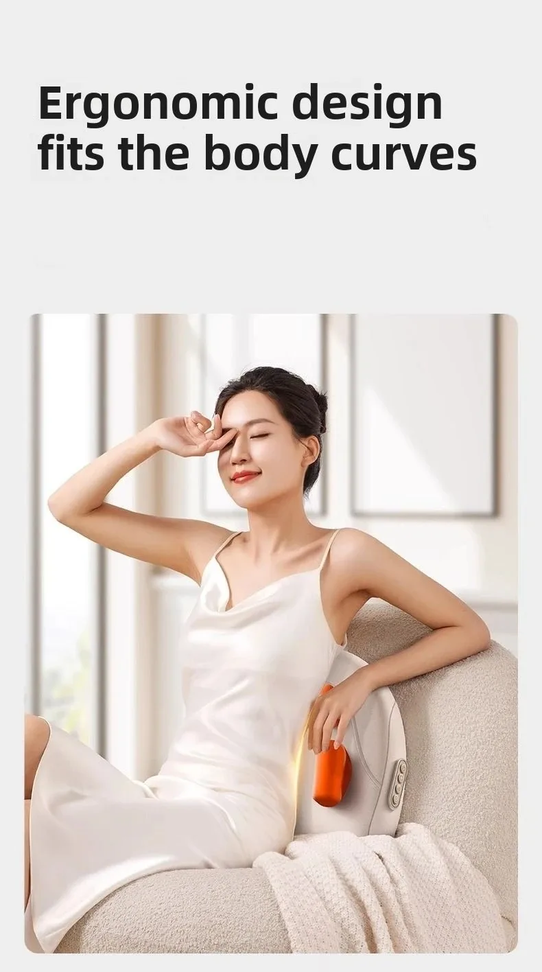 Trapezius Electric Neck Massage Pillow For Elderly