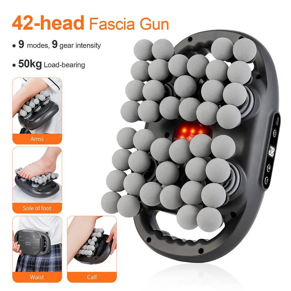 Multi-Heads Fascia Massage Gun For Elderly