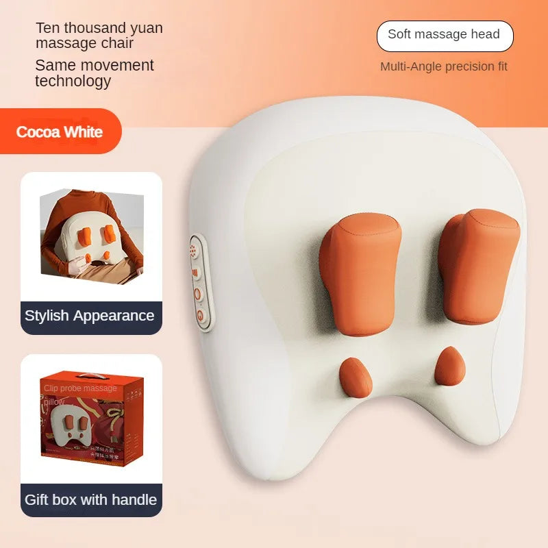 Trapezius Electric Neck Massage Pillow For Elderly