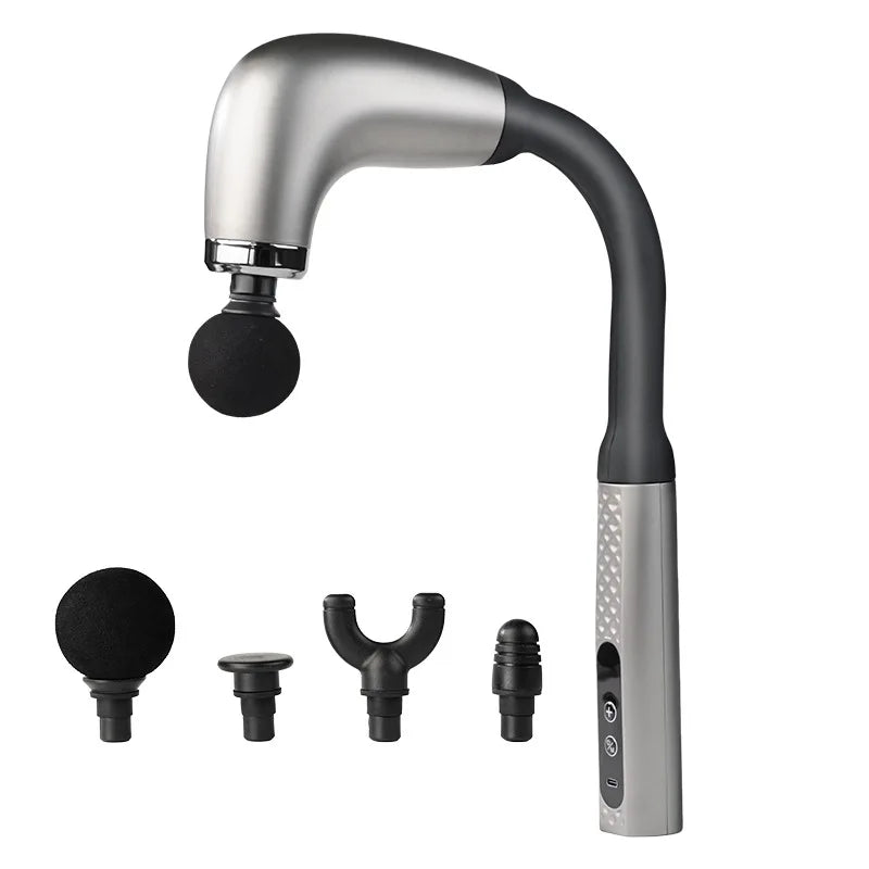 Electric Lengthened Handle Gun Masssager For Elderly