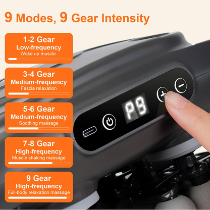 Multi-Heads Fascia Massage Gun For Elderly