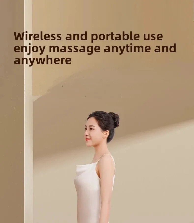 Trapezius Electric Neck Massage Pillow For Elderly