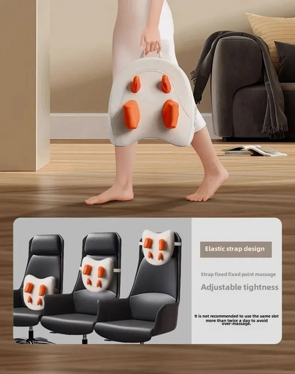 Trapezius Electric Neck Massage Pillow For Elderly