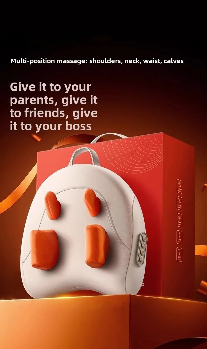 Trapezius Electric Neck Massage Pillow For Elderly