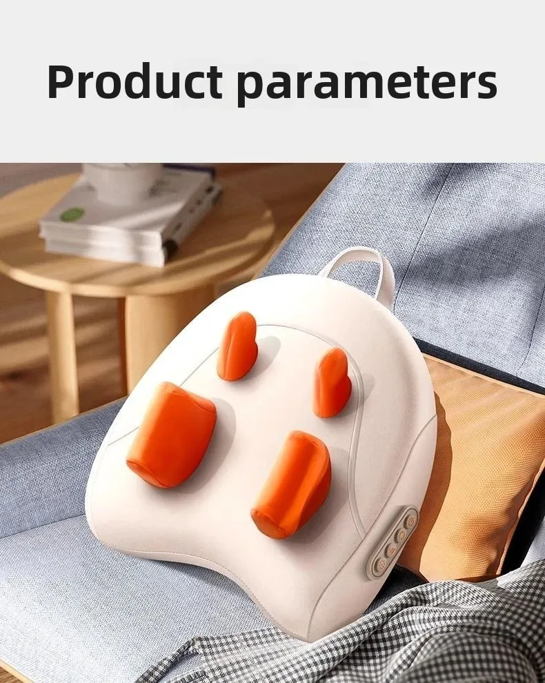 Trapezius Electric Neck Massage Pillow For Elderly