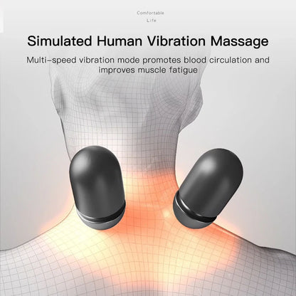 Electric Heating Neck Massage Pillow For Seniors