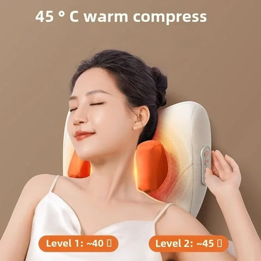 Trapezius Electric Neck Massage Pillow For Seniors
