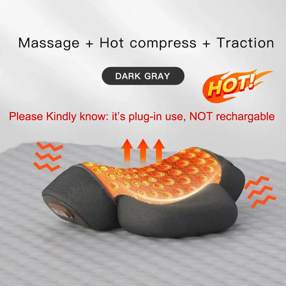 Electric Heating Neck Massage Pillow For Seniors