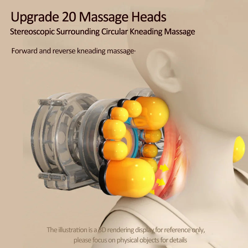 Electric Cervical Massage Pillow For Elderly