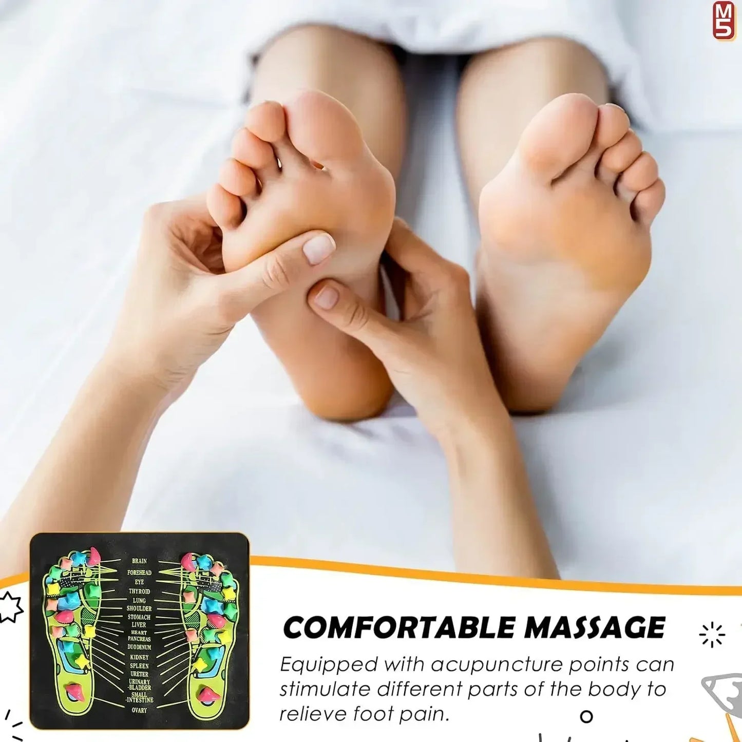 RilaVie™ - Gentle Foot Massage for Everyday Comfort