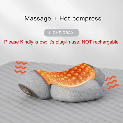 Electric Heating Neck Massage Pillow For Seniors
