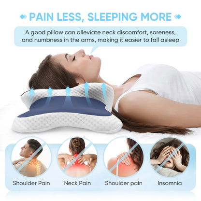 Memory Foam Cervical Pillow For Elderly