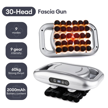 Multi-Heads Fascia Massage Gun For Elderly