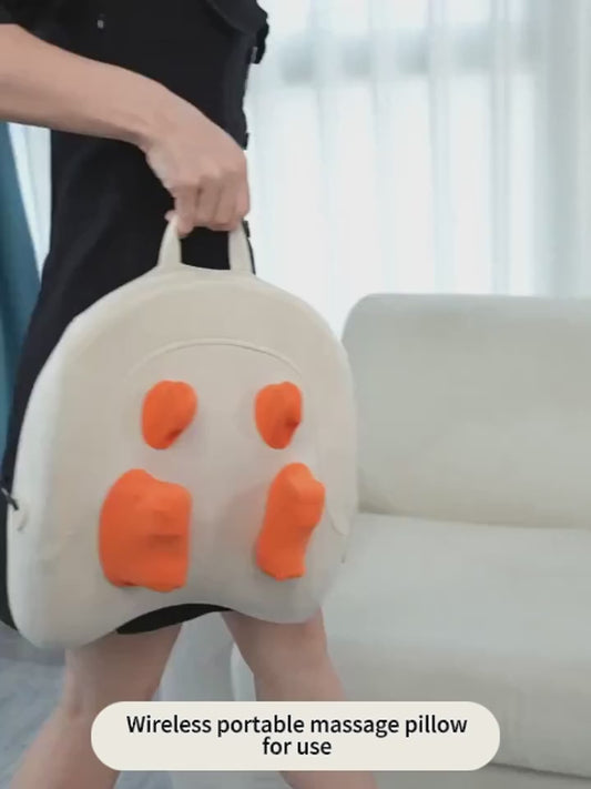 Trapezius Electric Neck Massage Pillow For Elderly